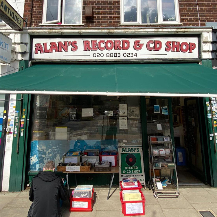 Alans Records London Record Store