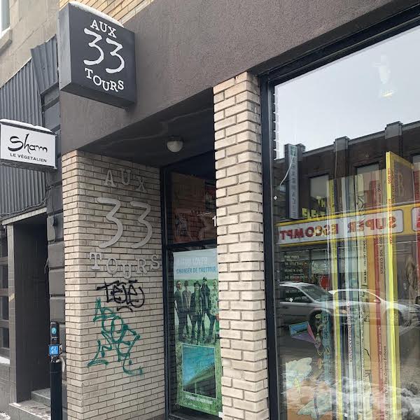 Aux 33 Tours Montreal Record Store