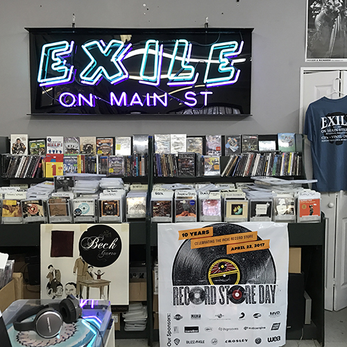 Exile on Main Street Record Store